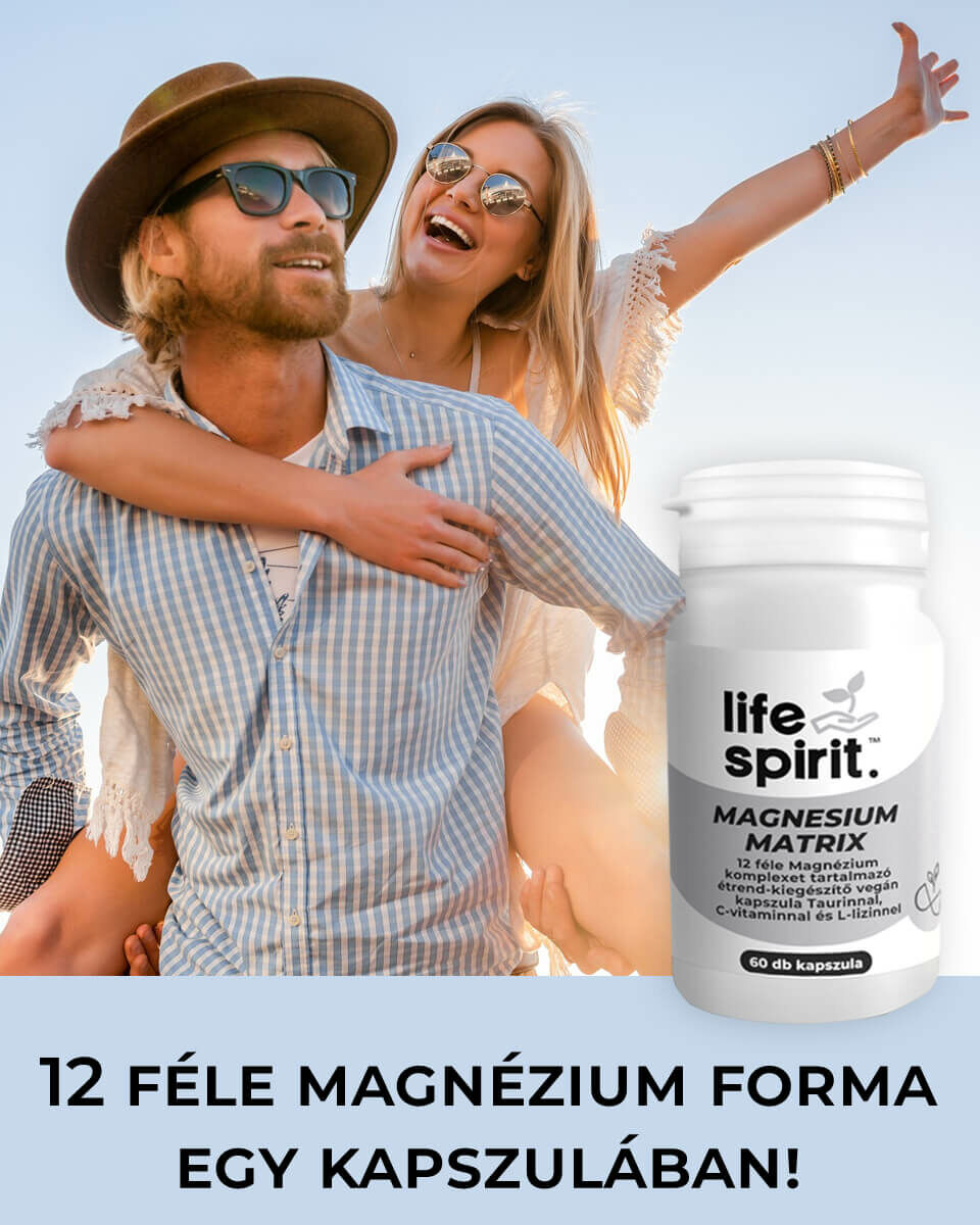 12 féle magnéziumformát tartalmazó Magnézium komplex kapszula
