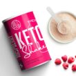 Diet Food Keto Shake Málnás italpor (ketogén diétához) 300 g
