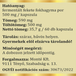 Naturorum Fermentált Fekete Fokhagyma kapszula 500 mg 60 db