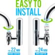Geyser Euro Aero csapra szerelhető vízszűrő (szűrőbetéttel)