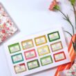 Khadi Natural Ayurvédikus kézműves szappan válogatás díszdobozban 12 db-os