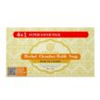 Khadi Natural Chandan Haldi Ayurvédikus Szantálfa kurkuma szappan csomag 5x125 g