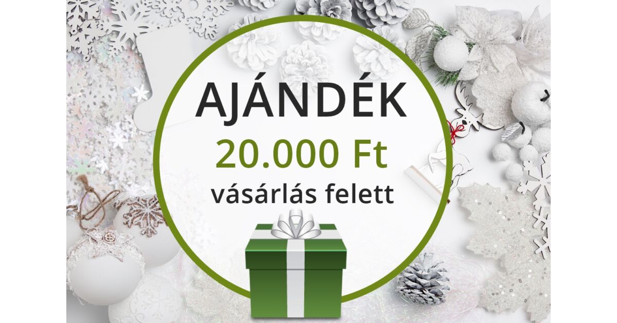 2021. Újévi ajándékaink 20.000 Ft vásárlás felett