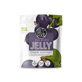 Vegán feketeribizlis gumicukor