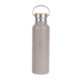 BerlingerHaus Kulacs (termosz) bambusz kupakkal 600 ml - Taupe Collection BerlingerHaus Kulacs (termosz) bambusz kupakkal 600 ml - Taupe Collection
