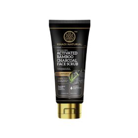 Khadi Natural Ayurvédikus Face scrub arcradír aktív bambusszénnel 100 g Khadi Natural Ayurvédikus Face scrub arcradír aktív bambusszénnel 100 g