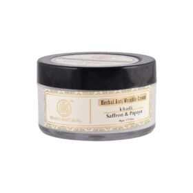 Khadi Natural Saffron Papaya Ayurvédikus Sáfrány Papaya ránctalanító arckrém 50 g