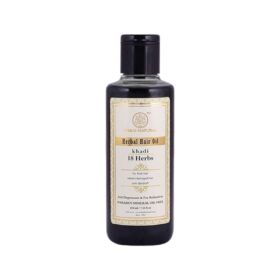 Khadi Natural Ayurvédikus 18 Gyógyfüves Hajolaj 210 ml 