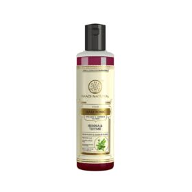 Khadi Natural Henna & Kakukkfű Hajtonik 210 ml Khadi Natural Henna & Kakukkfű Hajtonik 210 ml