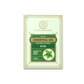 Khadi Natural Basil Ayurvédikus Bazsalikomolaj 15 ml Khadi Natural Basil Ayurvédikus Bazsalikomolaj 15 ml