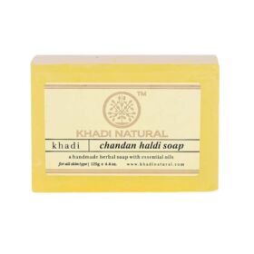 Khadi Natural Chandan Haldi Ayurvédikus Szantálfa kurkuma szappan 125 g