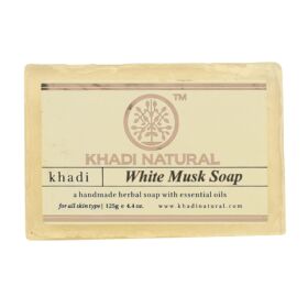 Khadi Natural White Musk Ayurvédikus Fehérpézsma Szappan 125 g