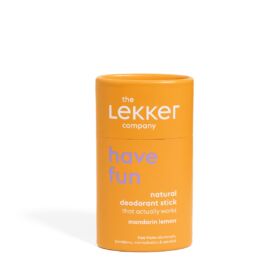 Lekker Have Fun natúr dezodor stift mandarin és citrom illattal 40 g