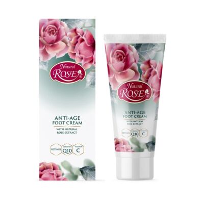 Arsy Cosmetics Natural Rose Anti-Age Retionol-Q10 lábkrém 75 ml