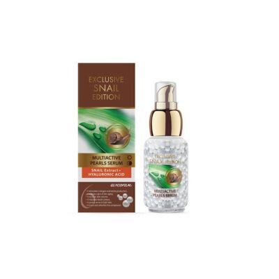 Arsy Cosmetics Exclusive Snail Multi-Active Csiganyálka Szérum gyöngyökkel 30 ml