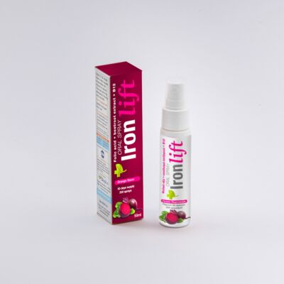 Bioplus Ironlift Vas - B12 - Folsav szájspray 50 ml