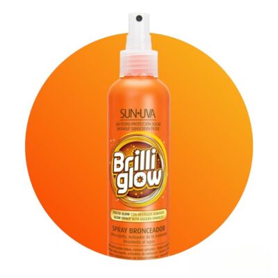 Diet Esthetic SUN UVA Brilli Glow melanin aktivátor gyorsbarnító spray csillám effekttel 200 ml