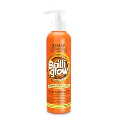 Diet Esthetic SUN UVA Brilli Glow melanin aktivátor gyorsbarnító spray csillám effekttel 200 ml
