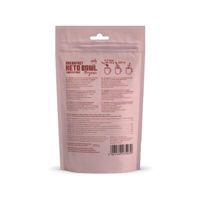 Diet Food Keto Bowl Ketogén reggeli Tiger Attack 200 g