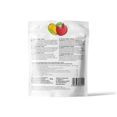 Vegán almás mangós gumicukor