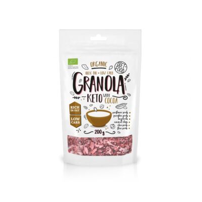 Bio Ketogén granola, ketogén diétához: egészséges nassolnivaló!