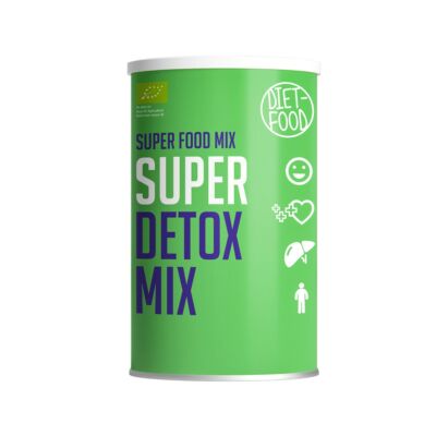 Bio Detox Mix: chlorella, spirulina, búzafű, árpa, lucuma, kakaó zöld hajtásokból