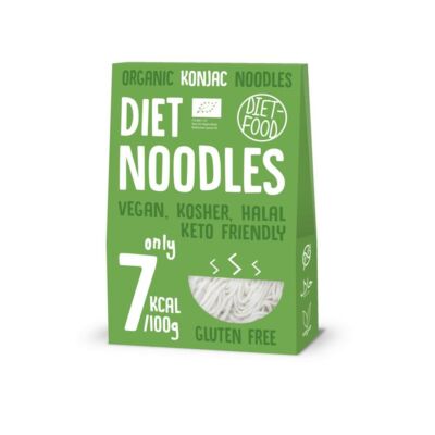 Gluténmentes konjac tészta - noodles
