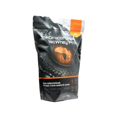 DracoMass IsoWhey Pro Fehérjepor Sós Karamell ízű 900 g