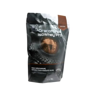 DracoMass IsoWhey Pro Fehérjepor Triplacsoki ízű 900 g