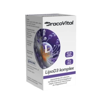 DracoVital LipoD3 komplex kapszula 60 db