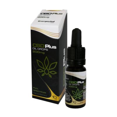 Energovital CBD Olaj Plus Full Spectrum 2% (200 mg) 10 ml