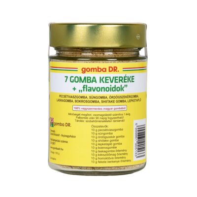 Gomba DR. Kistermelői őrölt 7 gomba keveréke plusz flavoidok 100 g