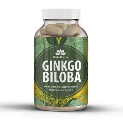HerbaDoctor Ginkgo biloba kapszula 60 db