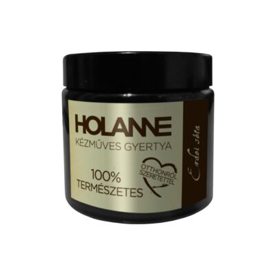 Aromaterápiás illatgyertya - kézzel készített