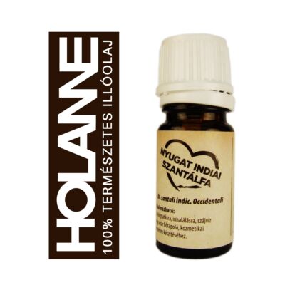 Holanne 100% Természetes Nyugat Indiai Szantálfa olaj 5 ml