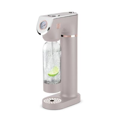 BerlingerHaus Szódagép 2 palackkal és barométerrel - Taupe Collection