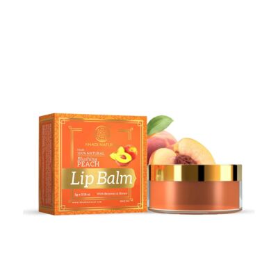 Khadi Natural Peach Ayurvédikus Őszibarack Ajakbalzsam 5 g