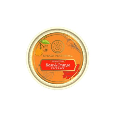 Khadi Natural Rózsa &amp;amp; Narancs Arcpakolás 100 g