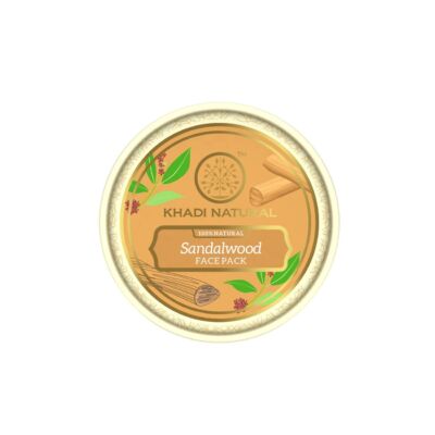Khadi Natural Szantálfa Arcpakolás 100 g