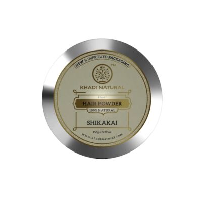 Khadi Natural Bio Shikakai Haj- és Fejbőr Tisztító és Kondicionáló Por 150 g