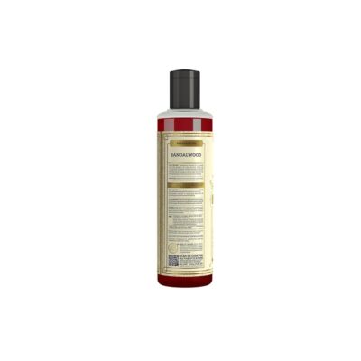 Khadi Natural ayurvédikus Szantálfa masszázsolaj (SLS, paraben free) 210 ml