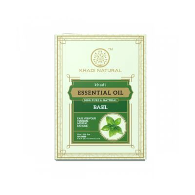 Khadi Natural Basil Ayurvédikus Bazsalikomolaj 15 ml