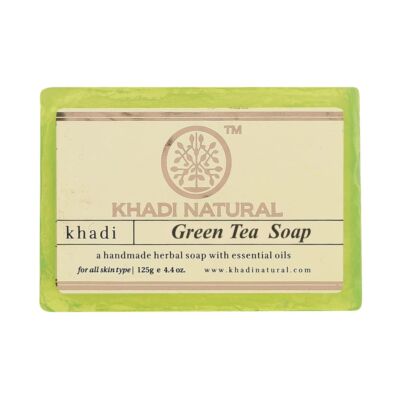 Khadi Natural Ayurvédikus Természetes Zöld Tea szappan 125 g