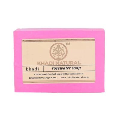 Khadi Natural Rosewater Ayurvédikus Rózsavizes szappan csomag 5x125 g