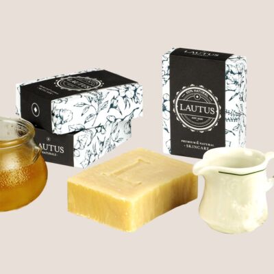 Mézes arctisztító natúr szappan - Lautus