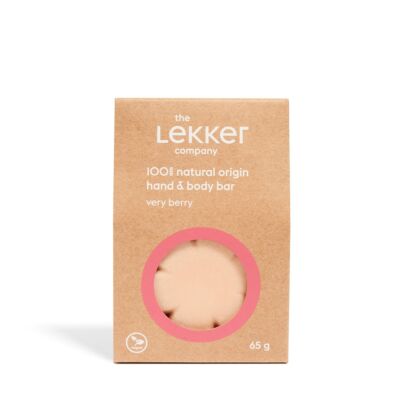 Lekker Very Berry kéz és testszappan gyümölcsös 65 g