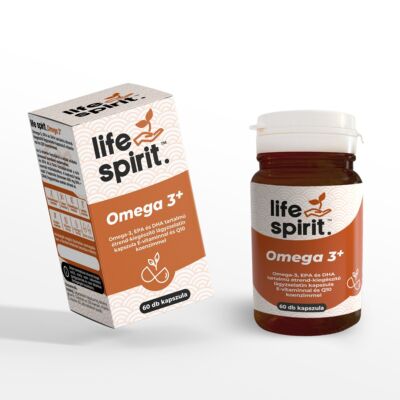 Life Spirit Omega 3+ kapszula 60 db