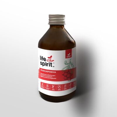 Life Spirit Tőzegáfonya ultrahangos kivonatát tartalmazó folyékony étrend-kiegészítő 250 ml