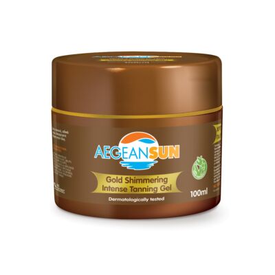 Pharmaid AegeanSun Aranyfényű Intenzív Barnító Gél 100 ml