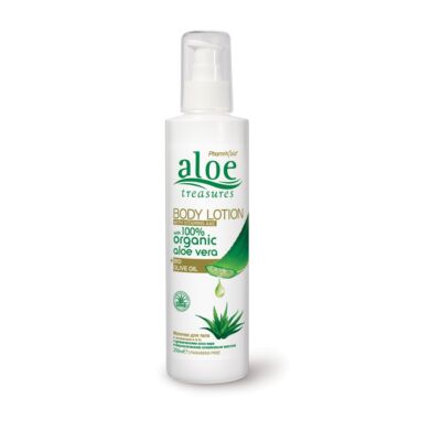Pharmaid Aloe Treasures Aloe Vera natúr testápoló Olíva olajjal 250 ml